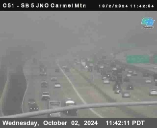 SB 5 at Carmel Mountain Rd.