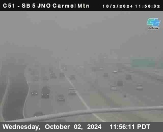 SB 5 at Carmel Mountain Rd.