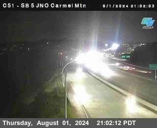 SB 5 at Carmel Mountain Rd.