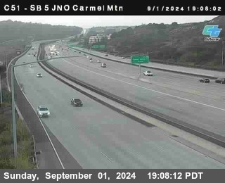 SB 5 at Carmel Mountain Rd.