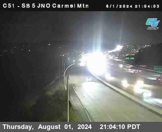 SB 5 at Carmel Mountain Rd.