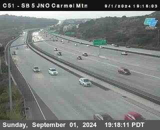 SB 5 at Carmel Mountain Rd.