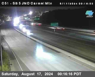 SB 5 at Carmel Mountain Rd.