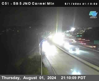 SB 5 at Carmel Mountain Rd.