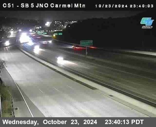 SB 5 at Carmel Mountain Rd.