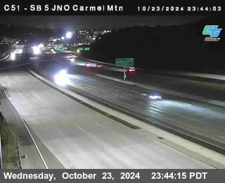 SB 5 at Carmel Mountain Rd.