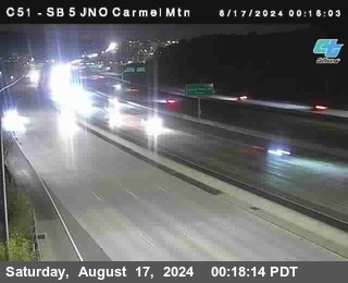 SB 5 at Carmel Mountain Rd.