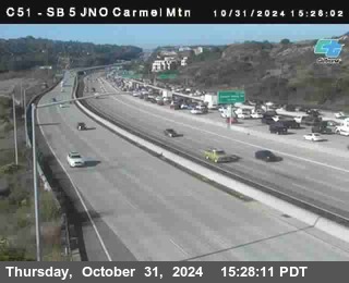 SB 5 at Carmel Mountain Rd.