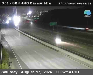 SB 5 at Carmel Mountain Rd.