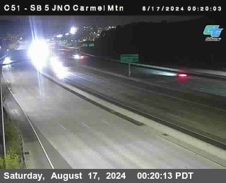 SB 5 at Carmel Mountain Rd.