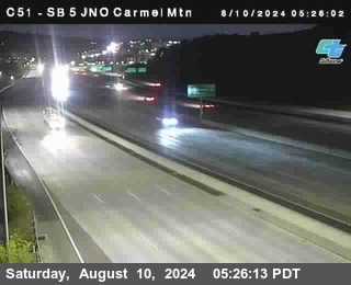 SB 5 at Carmel Mountain Rd.