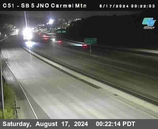 SB 5 at Carmel Mountain Rd.