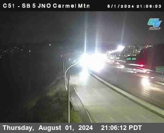 SB 5 at Carmel Mountain Rd.