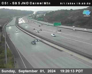 SB 5 at Carmel Mountain Rd.