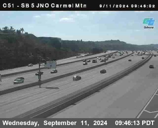 SB 5 at Carmel Mountain Rd.