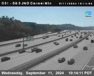 SB 5 at Carmel Mountain Rd.