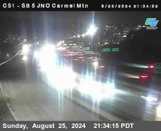 SB 5 at Carmel Mountain Rd.