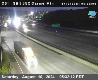 SB 5 at Carmel Mountain Rd.