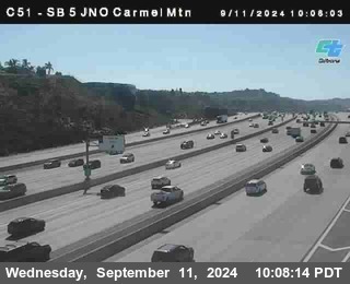 SB 5 at Carmel Mountain Rd.