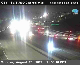 SB 5 at Carmel Mountain Rd.