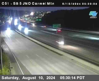 SB 5 at Carmel Mountain Rd.