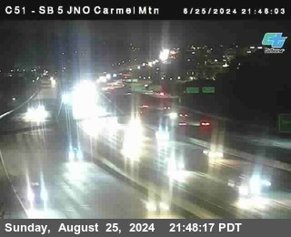 SB 5 at Carmel Mountain Rd.