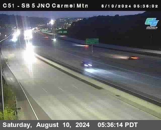 SB 5 at Carmel Mountain Rd.