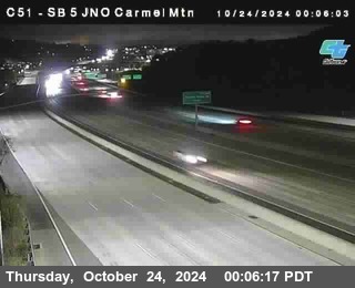 SB 5 at Carmel Mountain Rd.