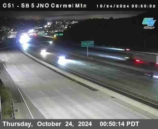 SB 5 at Carmel Mountain Rd.