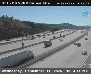 SB 5 at Carmel Mountain Rd.