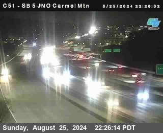 SB 5 at Carmel Mountain Rd.