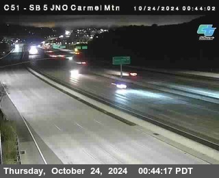 SB 5 at Carmel Mountain Rd.