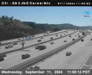 SB 5 at Carmel Mountain Rd.