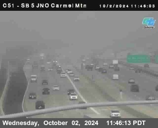 SB 5 at Carmel Mountain Rd.