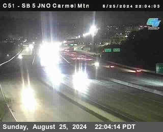 SB 5 at Carmel Mountain Rd.