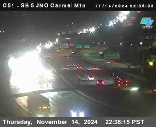 SB 5 at Carmel Mountain Rd.