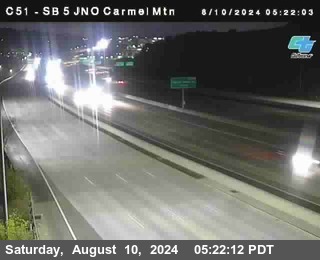 SB 5 at Carmel Mountain Rd.