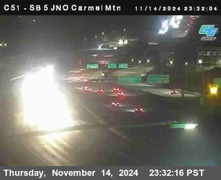 SB 5 at Carmel Mountain Rd.