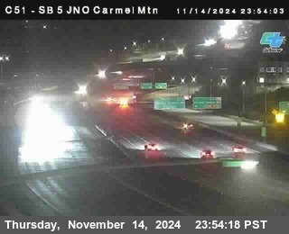 SB 5 at Carmel Mountain Rd.