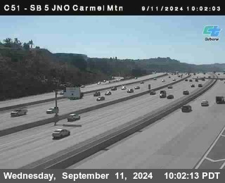 SB 5 at Carmel Mountain Rd.