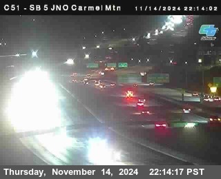 SB 5 at Carmel Mountain Rd.