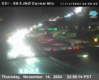 SB 5 at Carmel Mountain Rd.