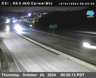 SB 5 at Carmel Mountain Rd.