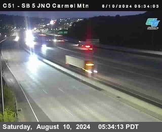 SB 5 at Carmel Mountain Rd.