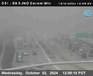 SB 5 at Carmel Mountain Rd.