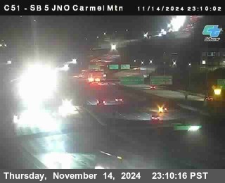 SB 5 at Carmel Mountain Rd.