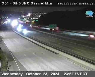 SB 5 at Carmel Mountain Rd.