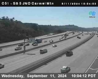 SB 5 at Carmel Mountain Rd.