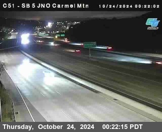 SB 5 at Carmel Mountain Rd.