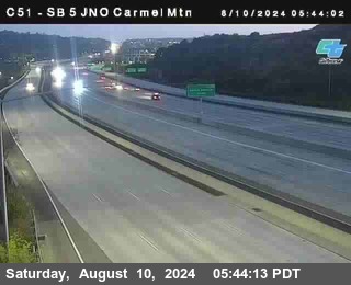 SB 5 at Carmel Mountain Rd.